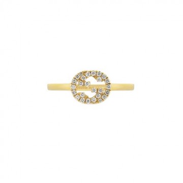 Anello Gucci interlocking G...